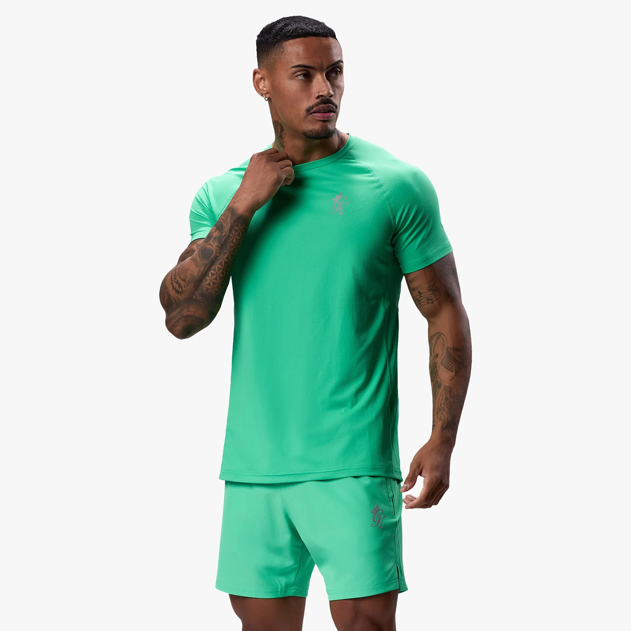 Gym King Energy Tee - Apple Green