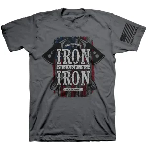 HOLD FAST Mens T-Shirt Iron Axes