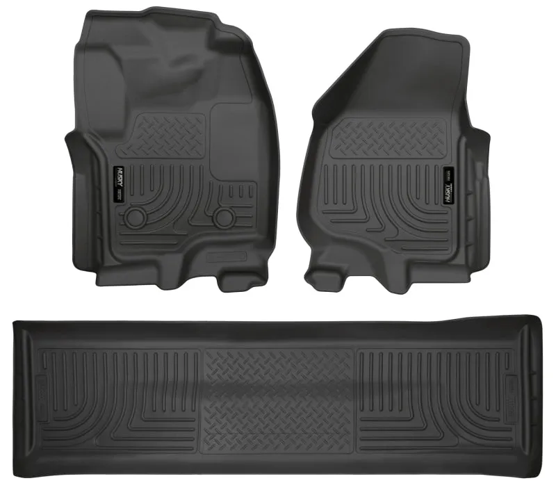 Husky Liners Front & 2nd Seat Floor Liners - Black