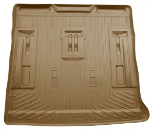 Husky Liners Weatherbeater Cargo Liner Plastic Tan Under 3rd Seat - GM Fullsize SUV 2001-14