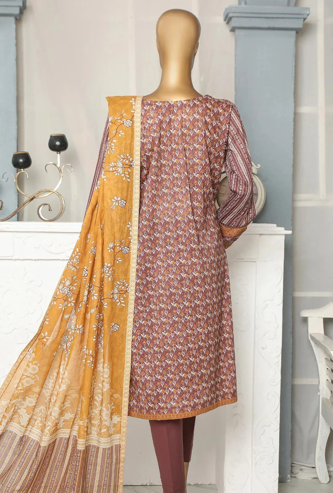 Hz Ready To Wear Printed Lawn Vol-02 Collection'2023-PSC-2347