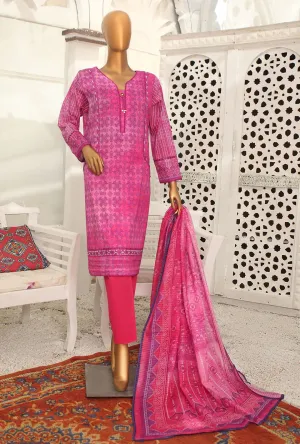 Hz Stitched 3 Piece Printed Lawn Vol-03 Collection'2023-PSC-2359