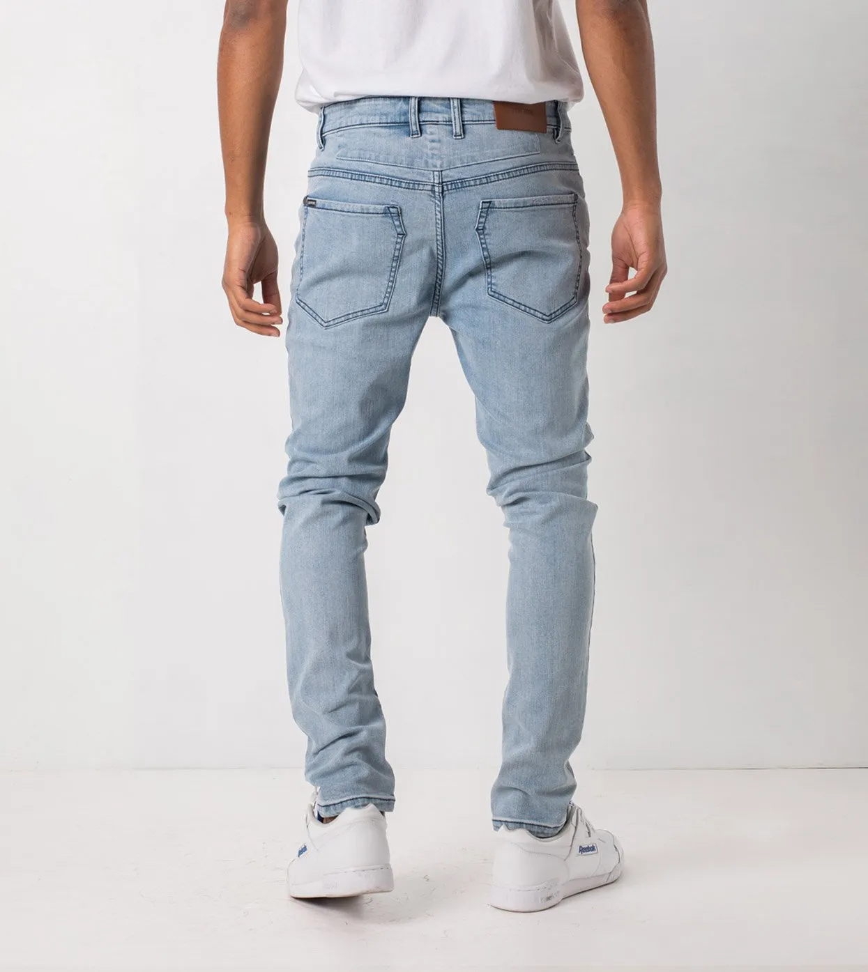 Joe Blow Zip Denim Arctic Wash