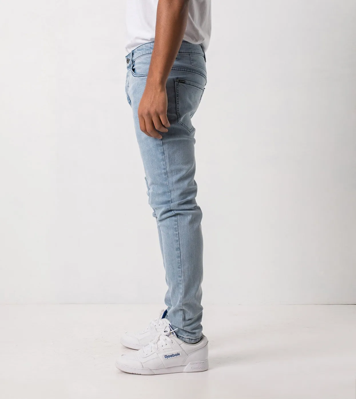 Joe Blow Zip Denim Arctic Wash