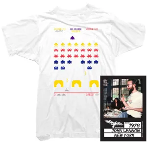 John Lennon T-Shirt - Space Invaders worn by John Lennon