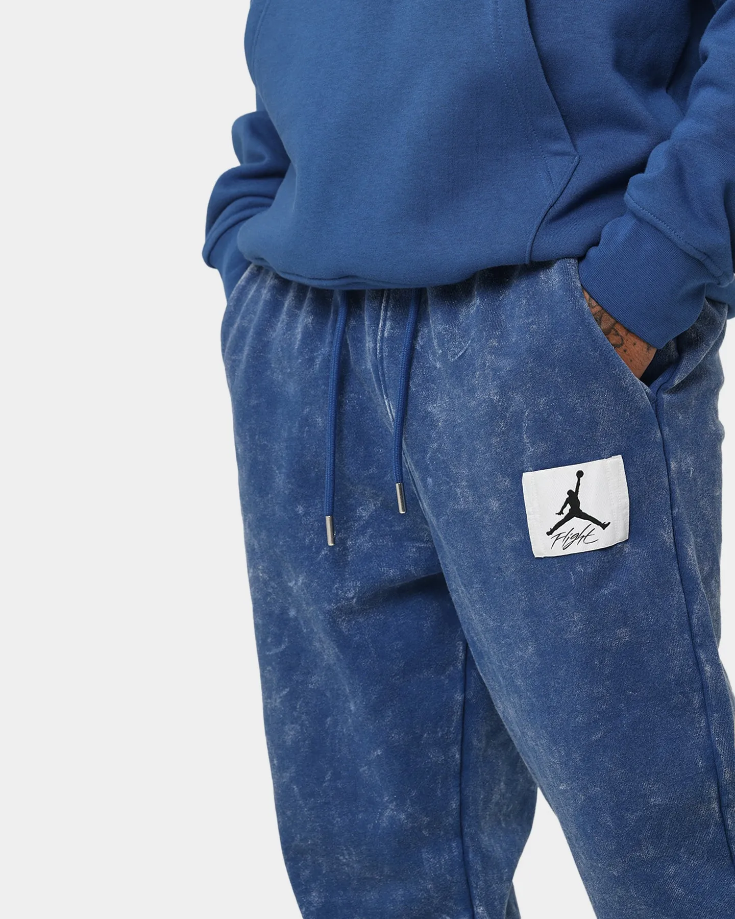 Jordan Essential Statement Washed Fleece Pants French Blue