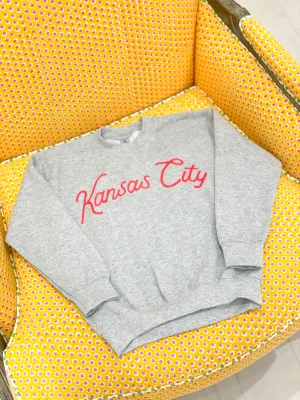 KC script sweatshirt