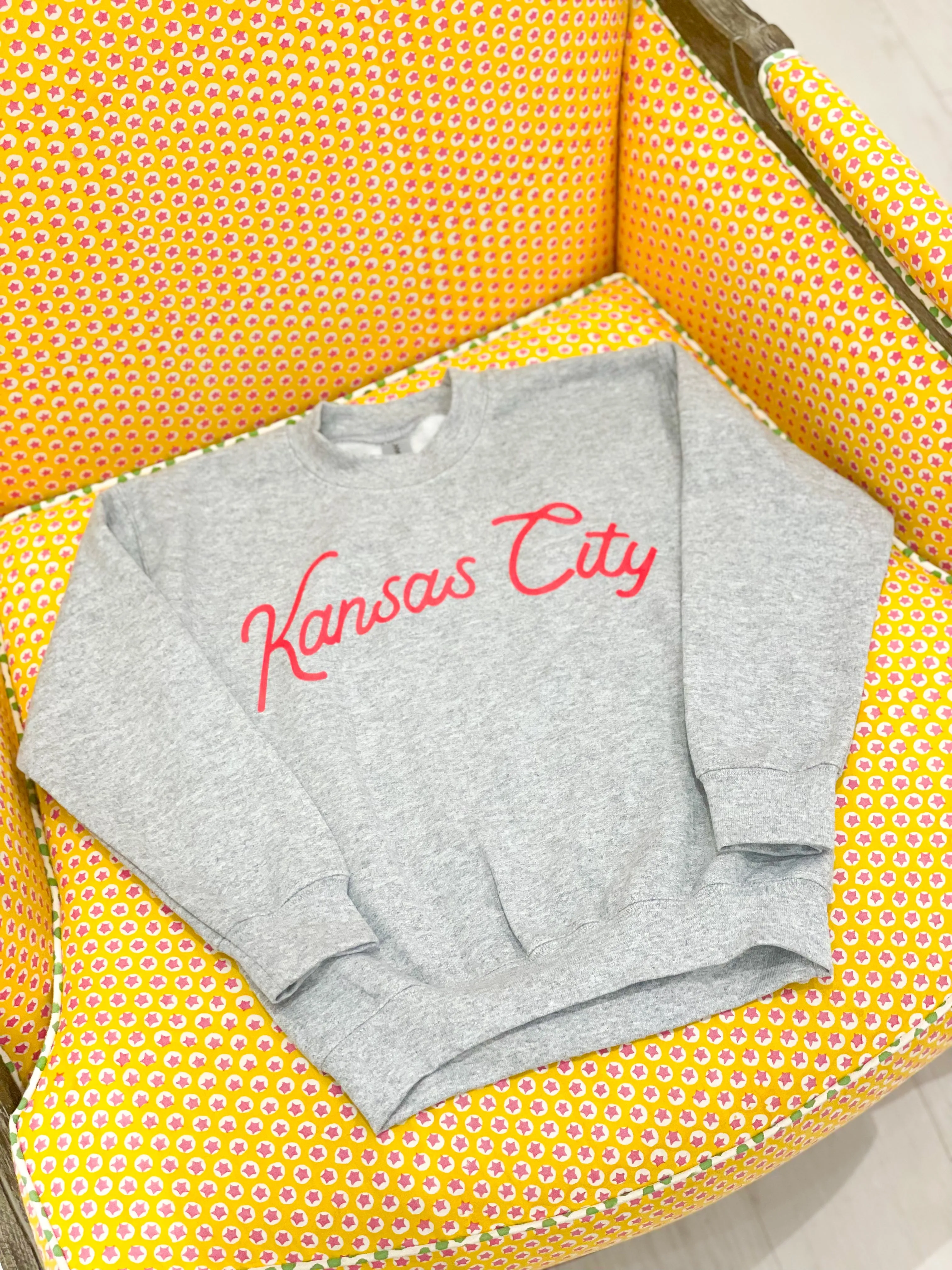 KC script sweatshirt