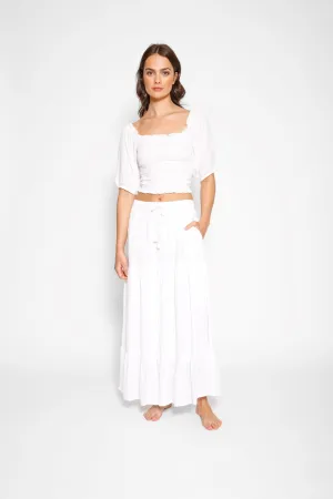 Koy Miami Tiered Long Skirt