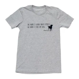 Mark Twain 'Like My Dog' USA Tee