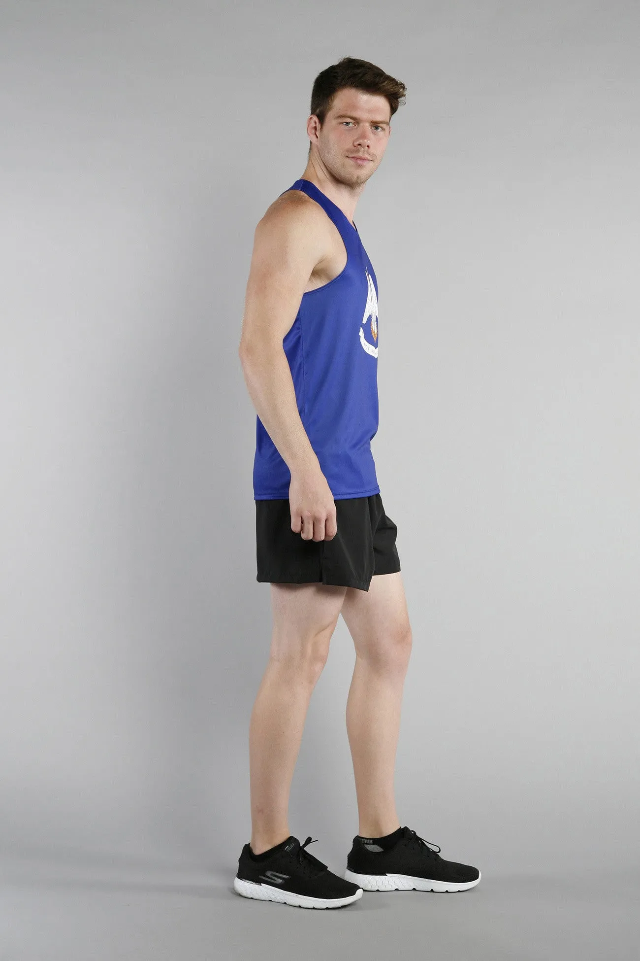 Men's Competitor Lite Printed Singlet [J-L] - Louisiana