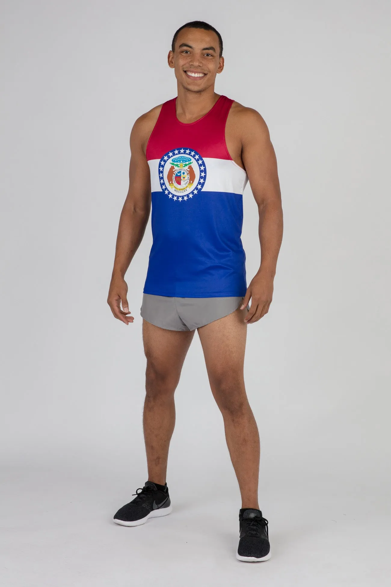 Men's Competitor Lite Printed Singlet [M] - Missouri