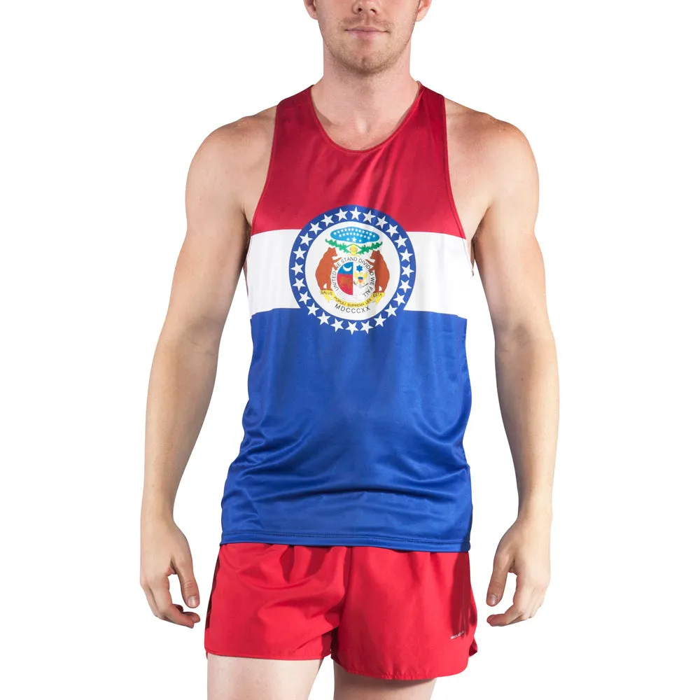 Men's Competitor Lite Printed Singlet [M] - Missouri