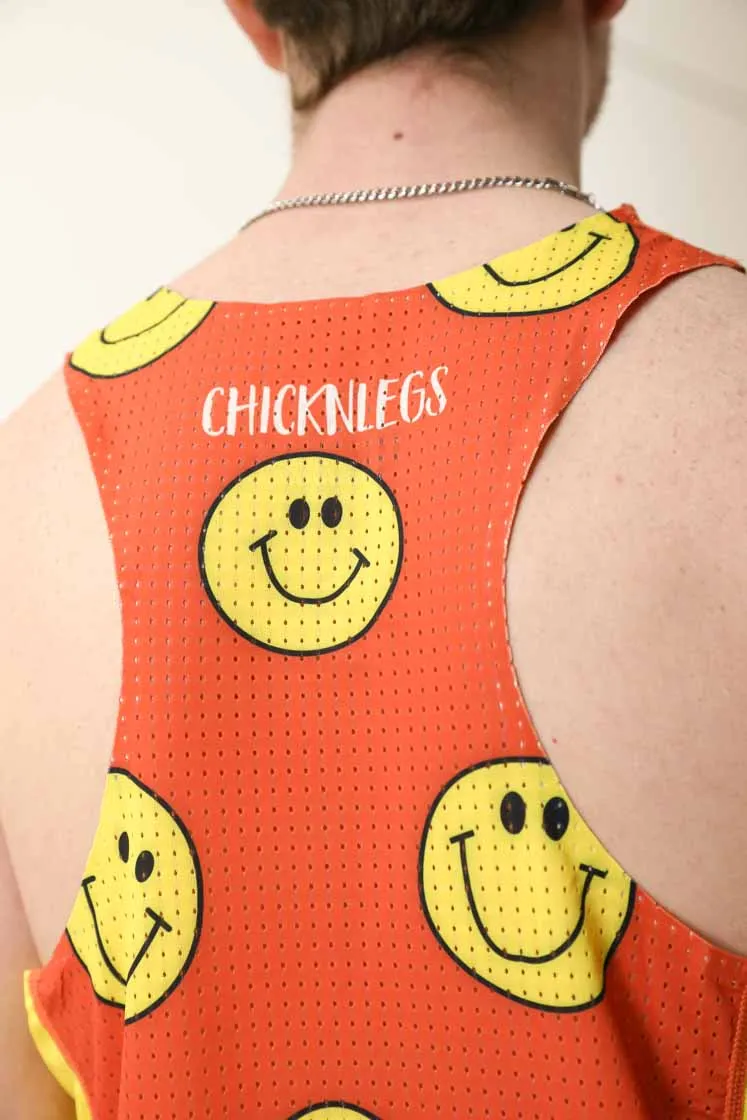 Men's Smileys Performance Singlet