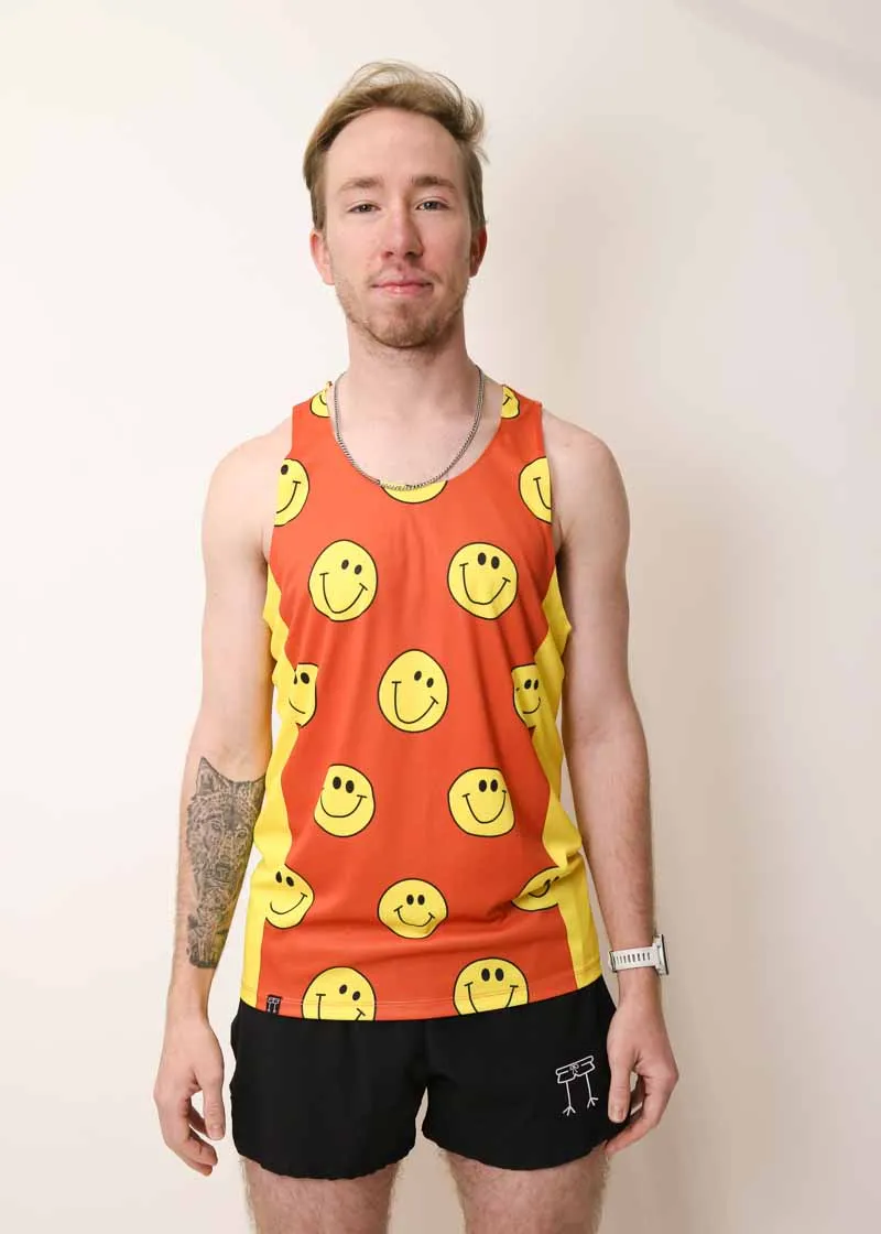 Men's Smileys Performance Singlet