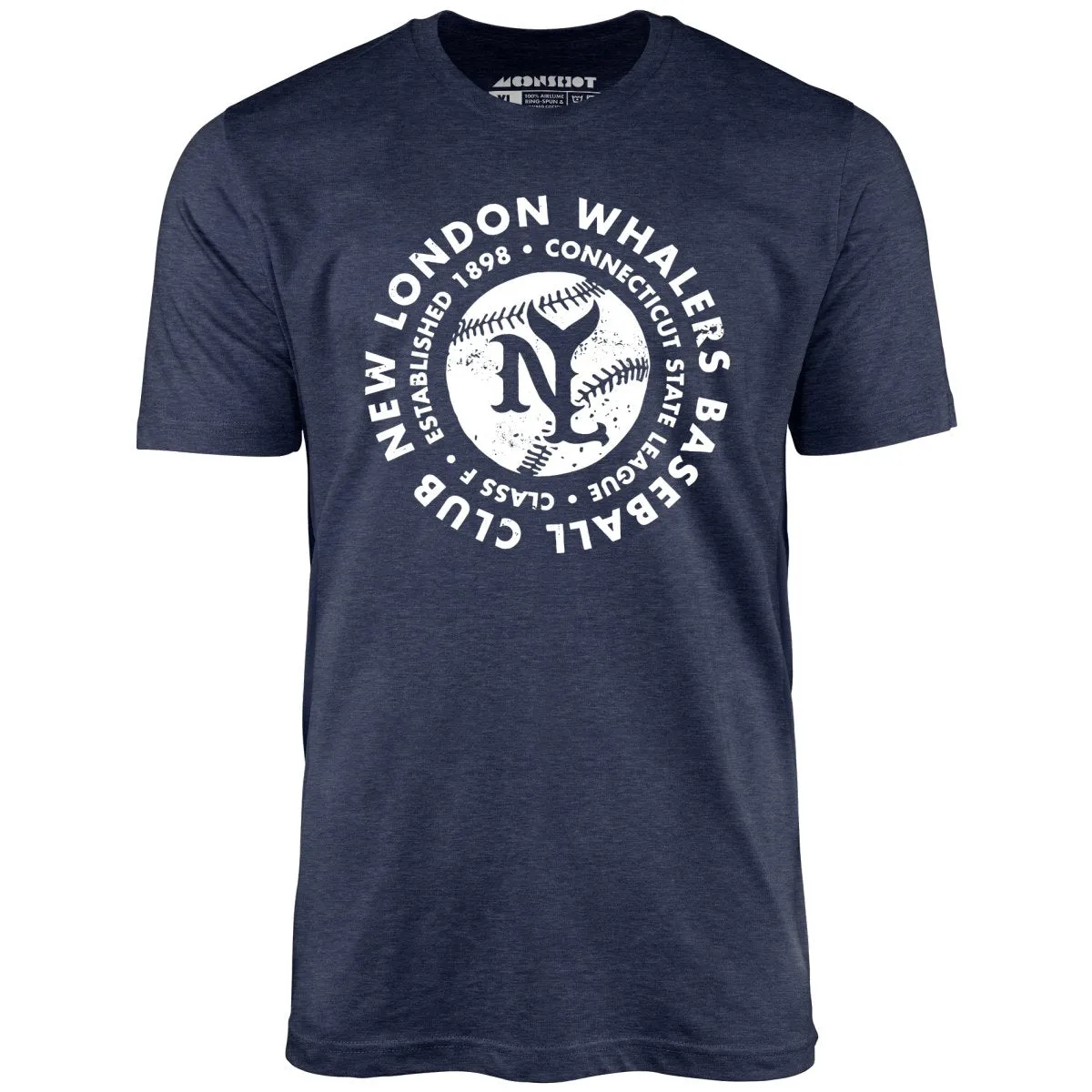 New London Whalers - Connecticut - Vintage Defunct Baseball Teams - Unisex T-Shirt