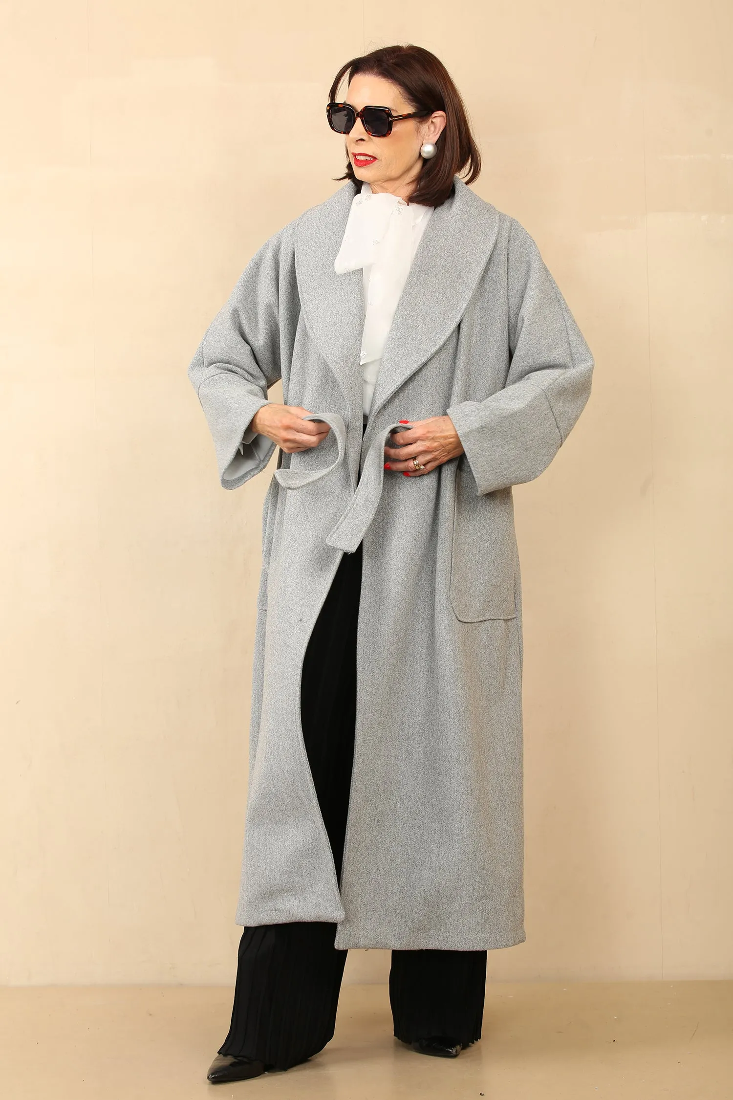 NOELLE COAT - GREY