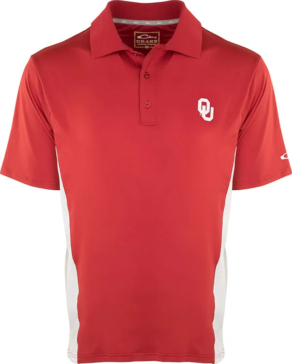 Oklahoma Performance Polo with Mesh Sides