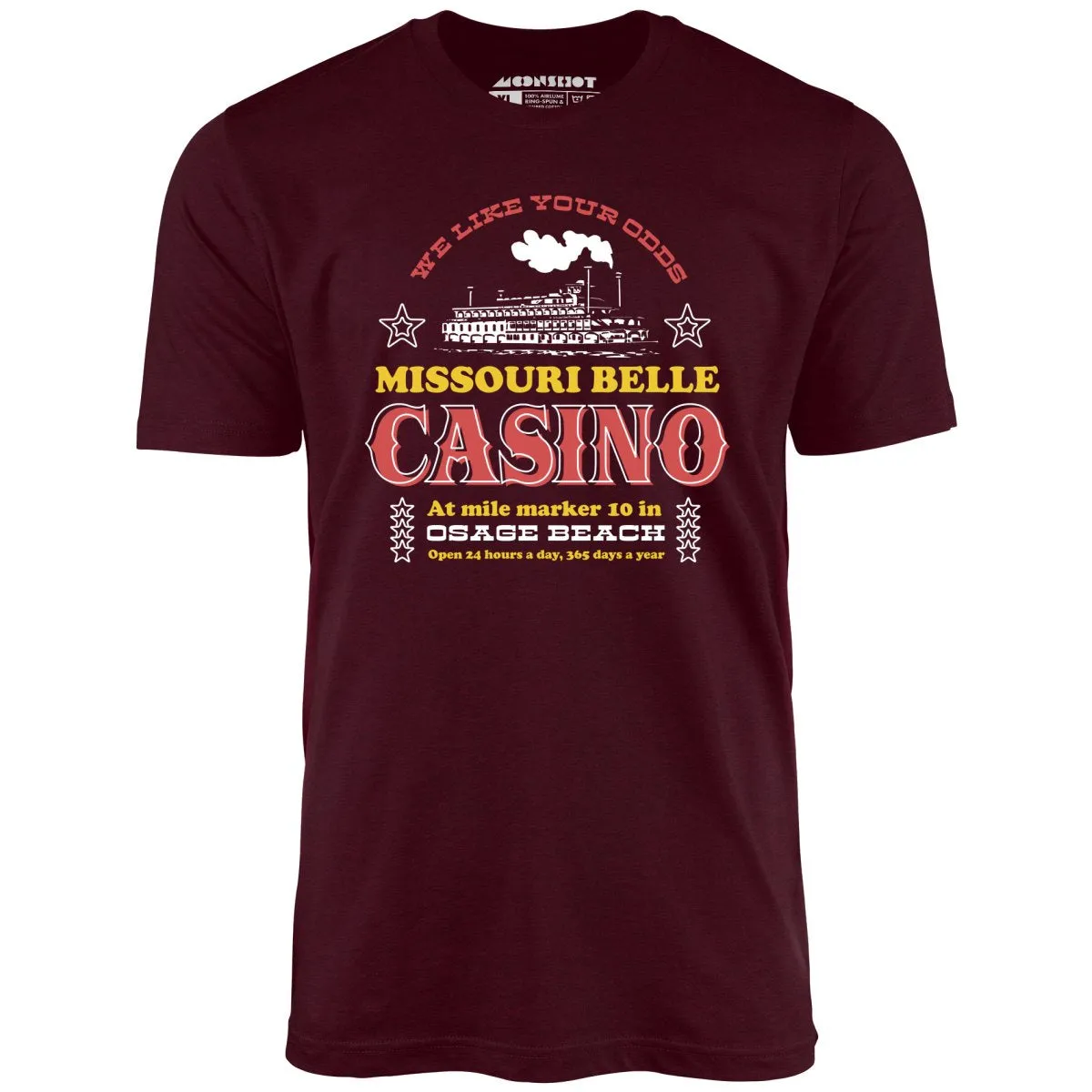 Ozark Missouri Belle Casino - Unisex T-Shirt