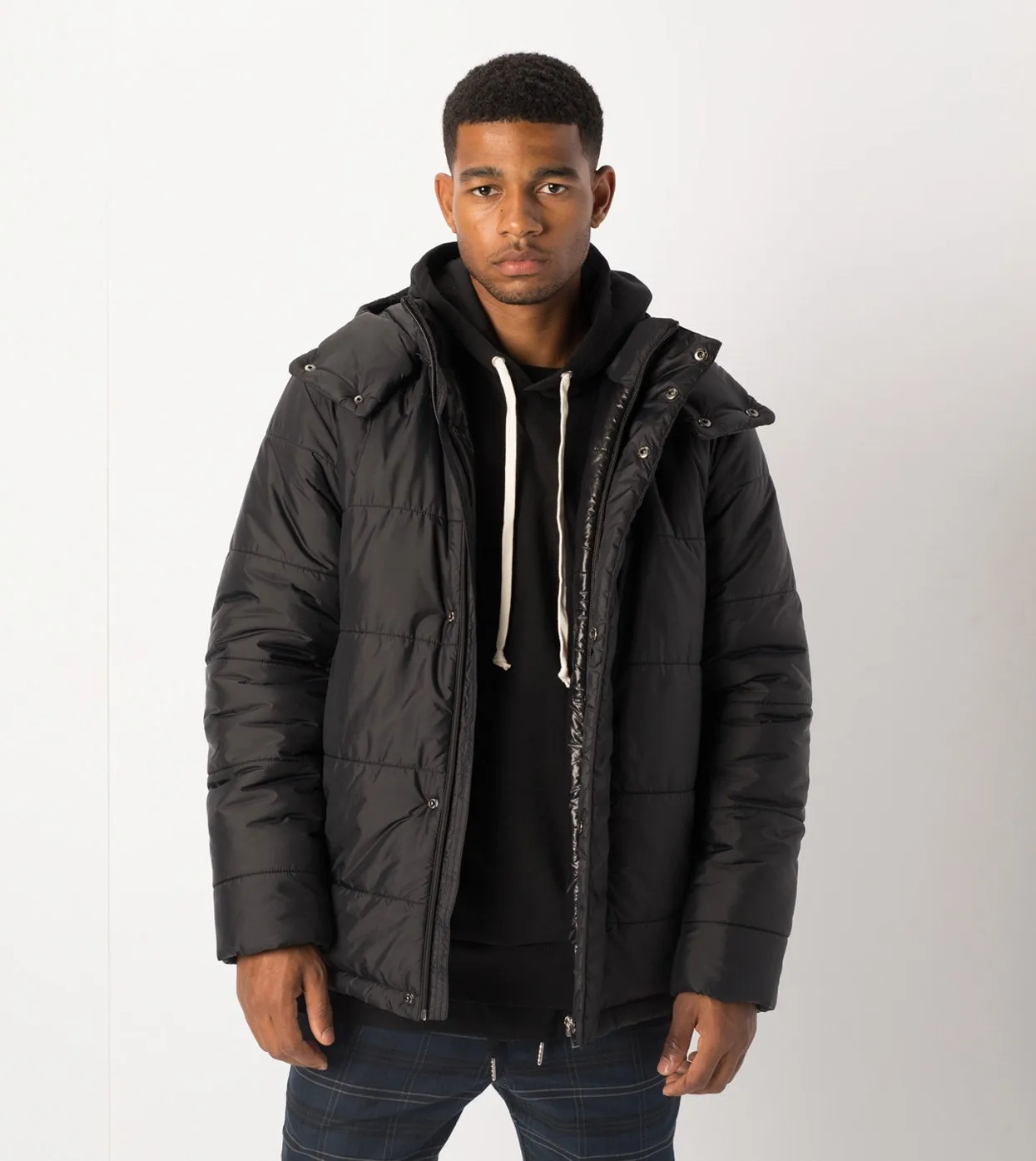 Paddo Puffer Jacket Black - Sale