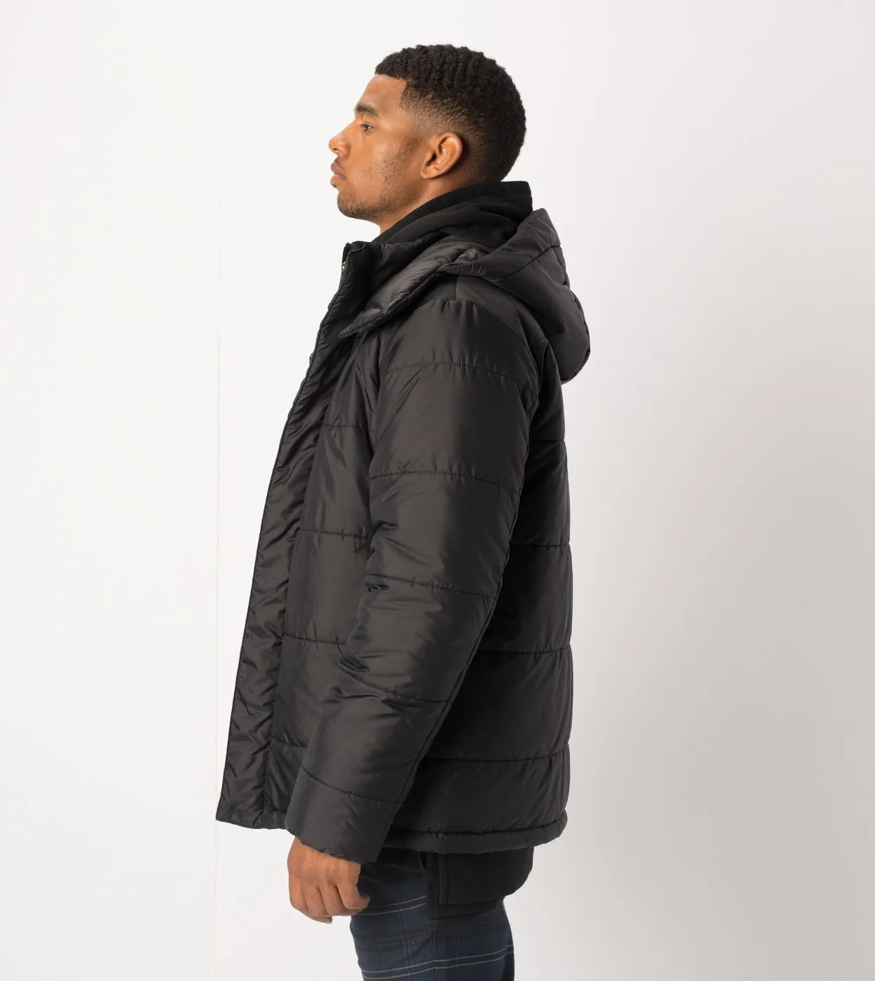 Paddo Puffer Jacket Black - Sale