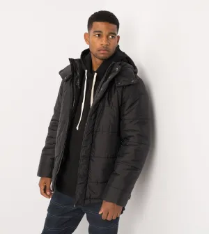 Paddo Puffer Jacket Black - Sale