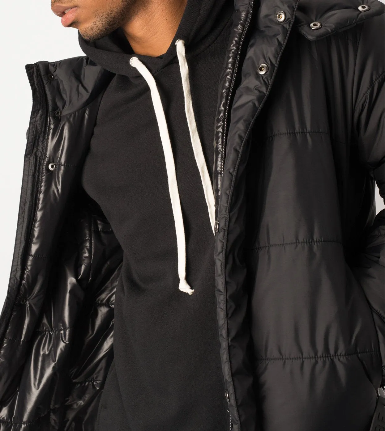 Paddo Puffer Jacket Black - Sale