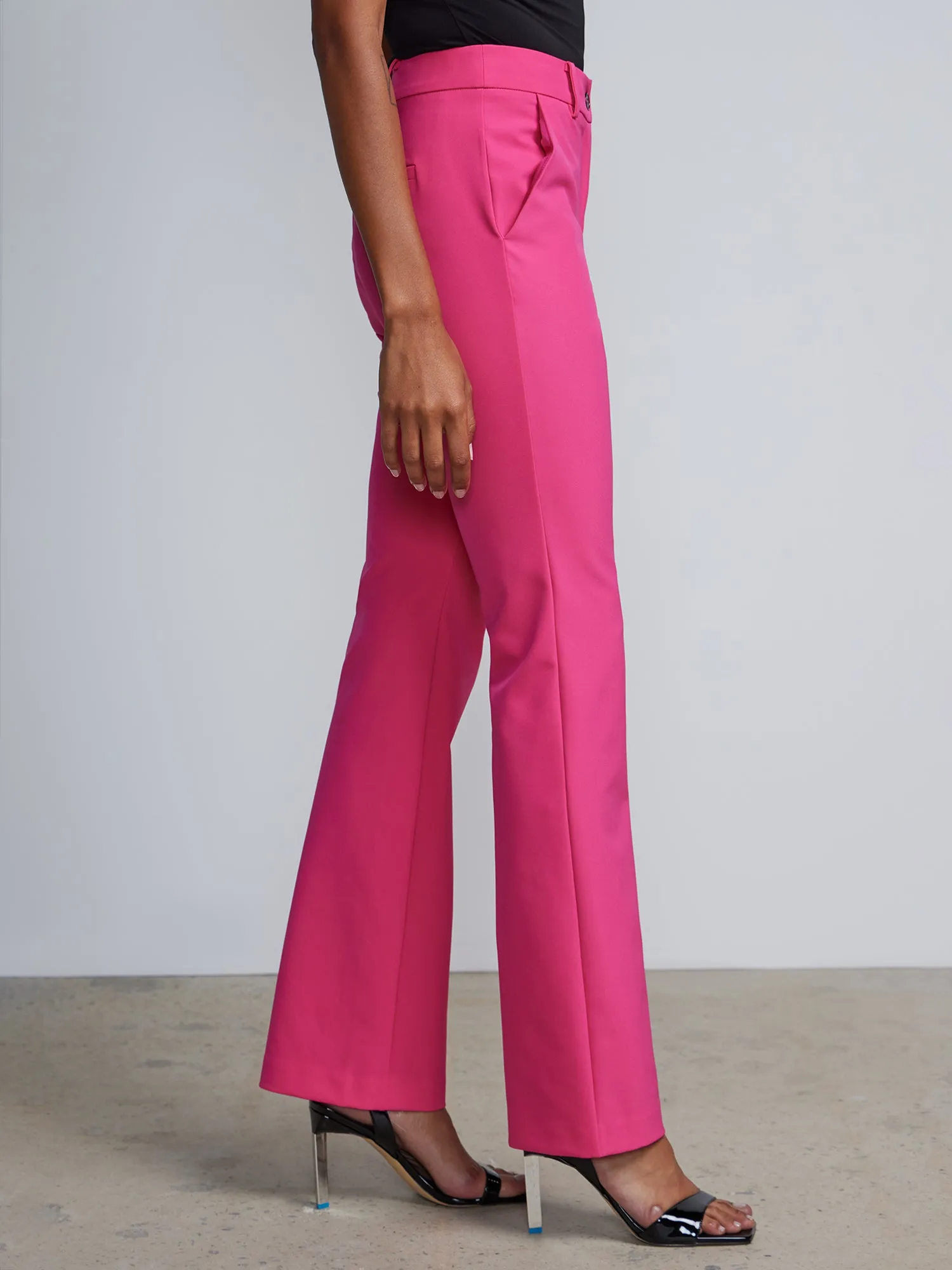 Petite High Rise Bootcut Pant