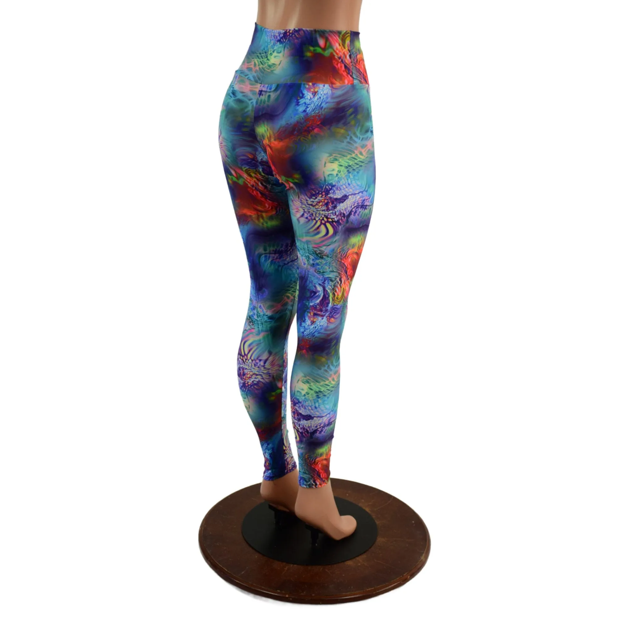 Phantasmagoria High Waist Leggings READY to SHIP