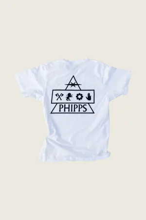 PHIPPS HIEROGLYPH T WHITE