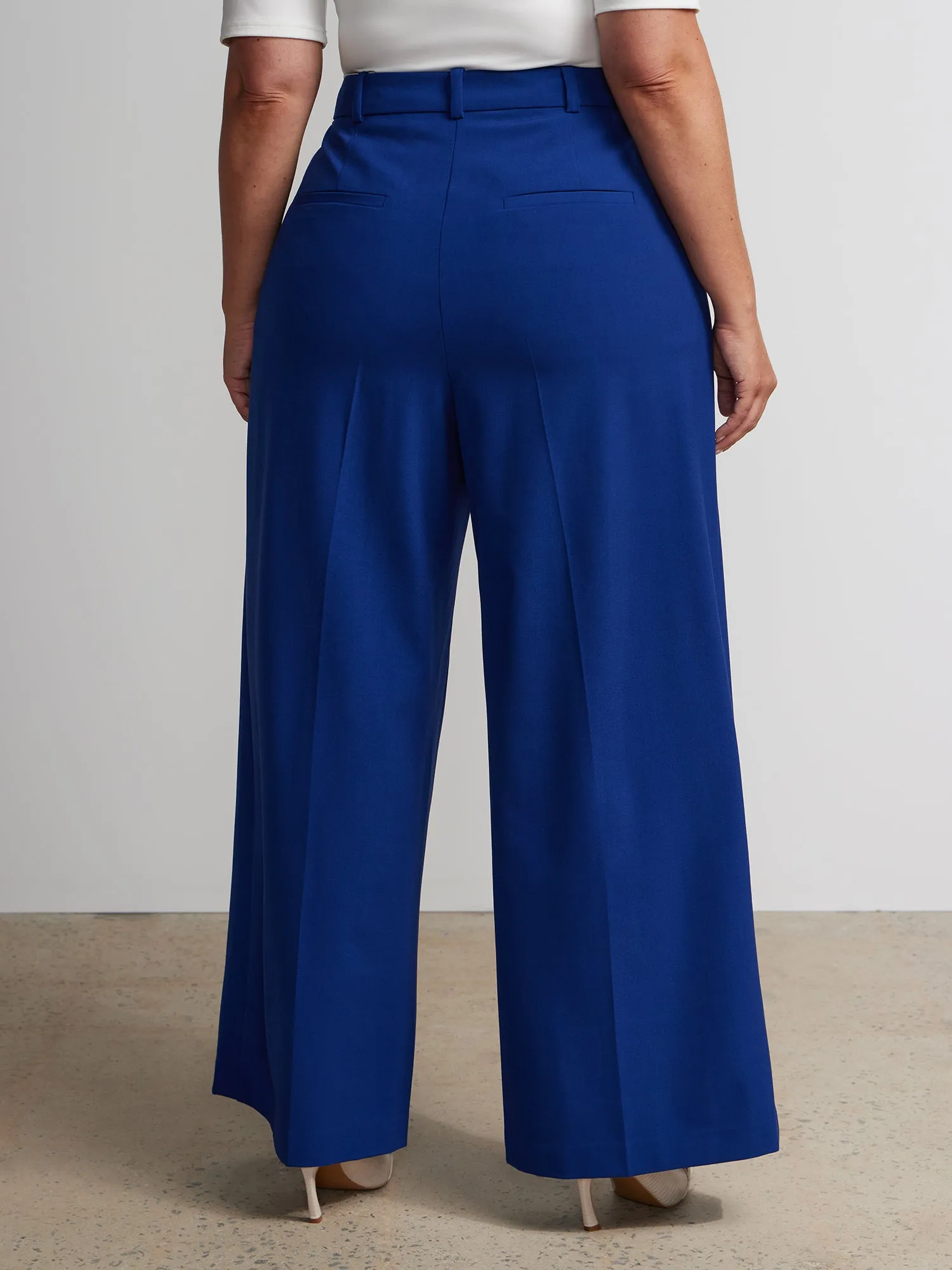 Plus Wide Leg Coin Pocket Pant