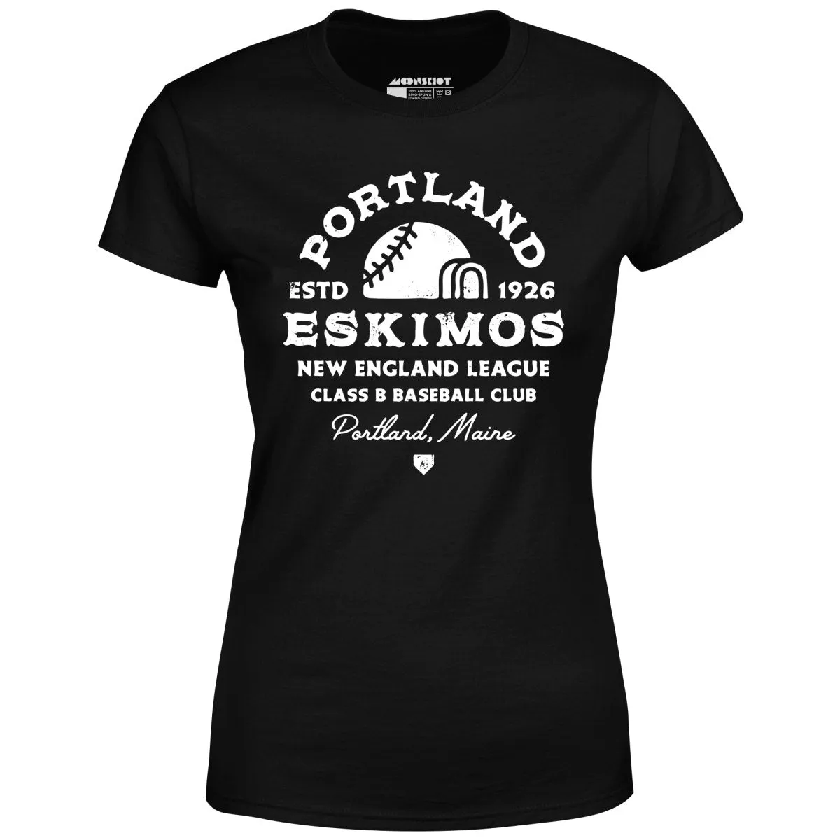 Portland Eskimos - Maine - Vintage Defunct Baseball Teams - Women's T-Shirt