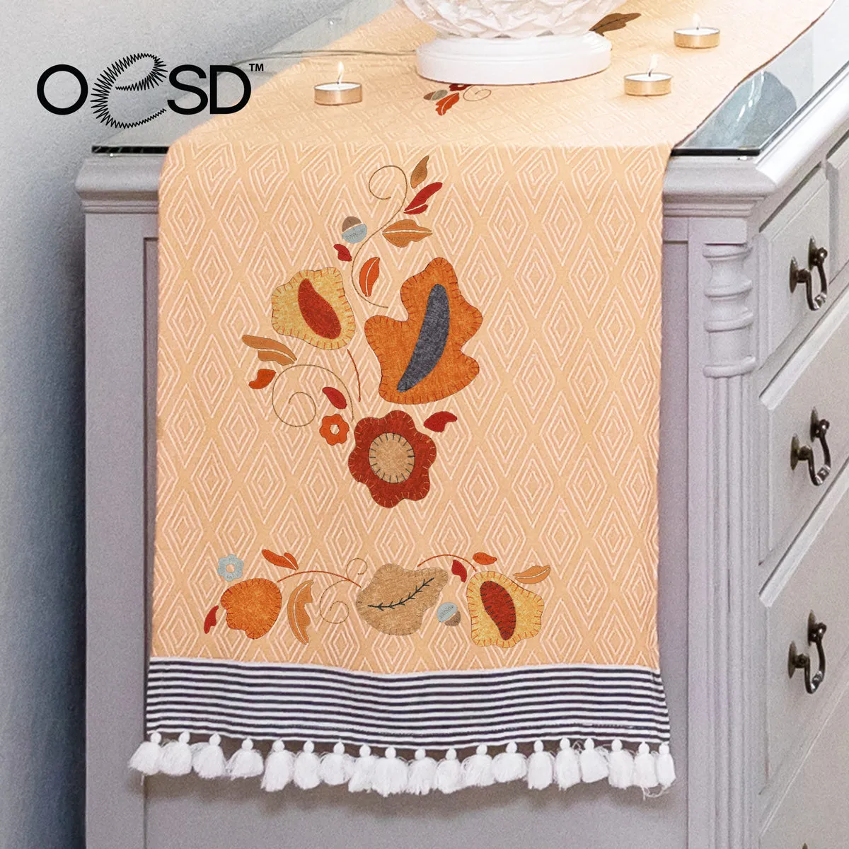 Primitive Autumn Appliques Design USB - OESD 12985