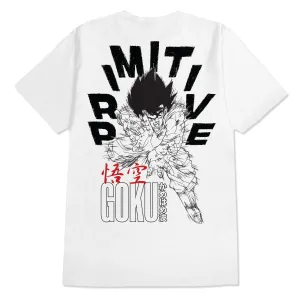 Primitive x Dragon Ball Z Goku Energy Tee, White