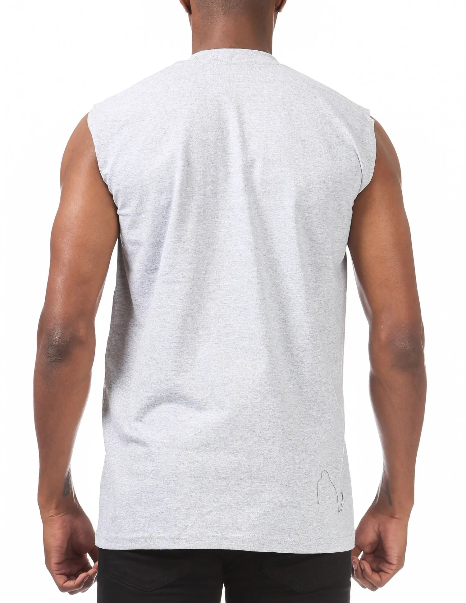 Pro Club Men's Heavyweight Sleeveless Muscle T-Shirt