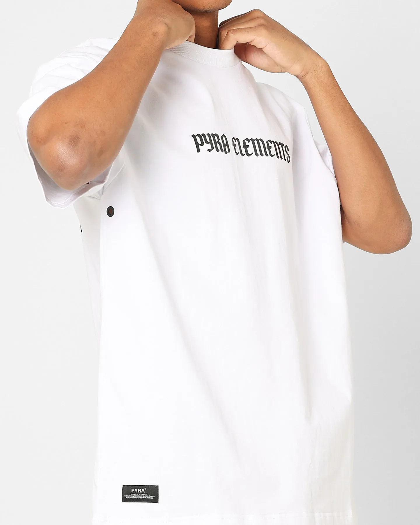 Pyra Rugged T-Shirt White/Black