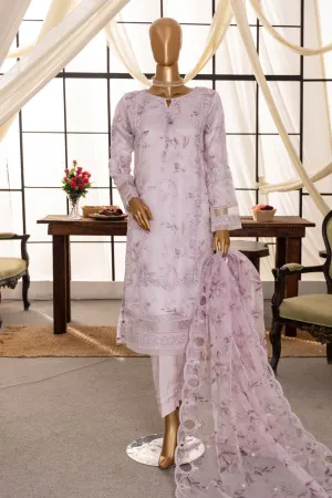 Shaahkaar By HZ Stitched 3 Piece Printed & Emb Formals Vol-03 Collection'2024-HZK-143-Lilac