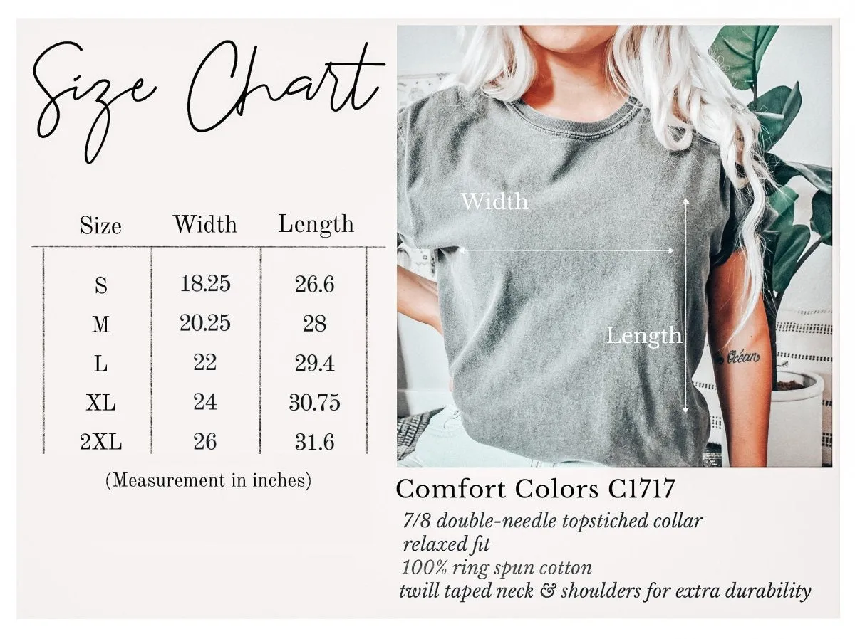 Spice Girl Comfort Color Wholesale Tee - Quick Shipping