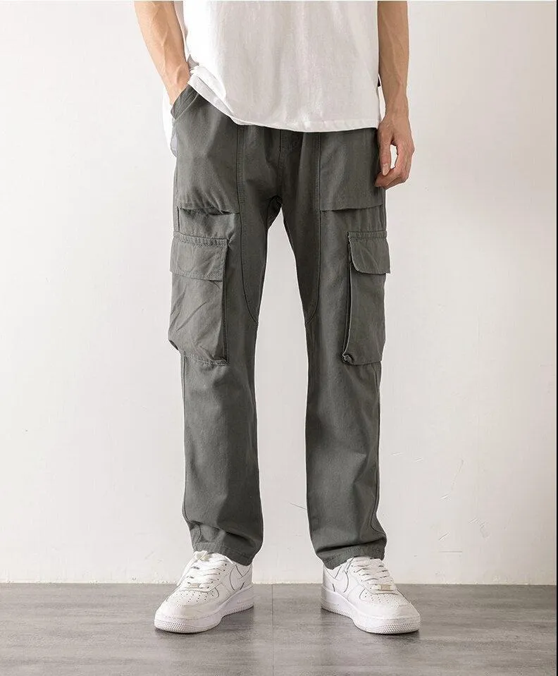 Straight Leg Cargo Pants