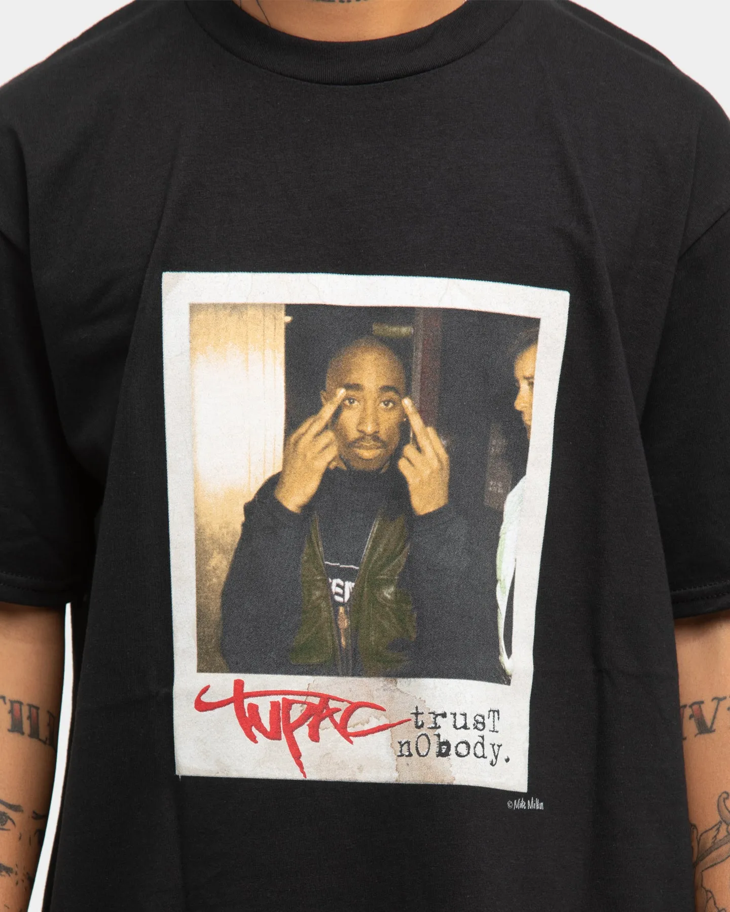 Tupac Trust Nobody T-Shirt Black