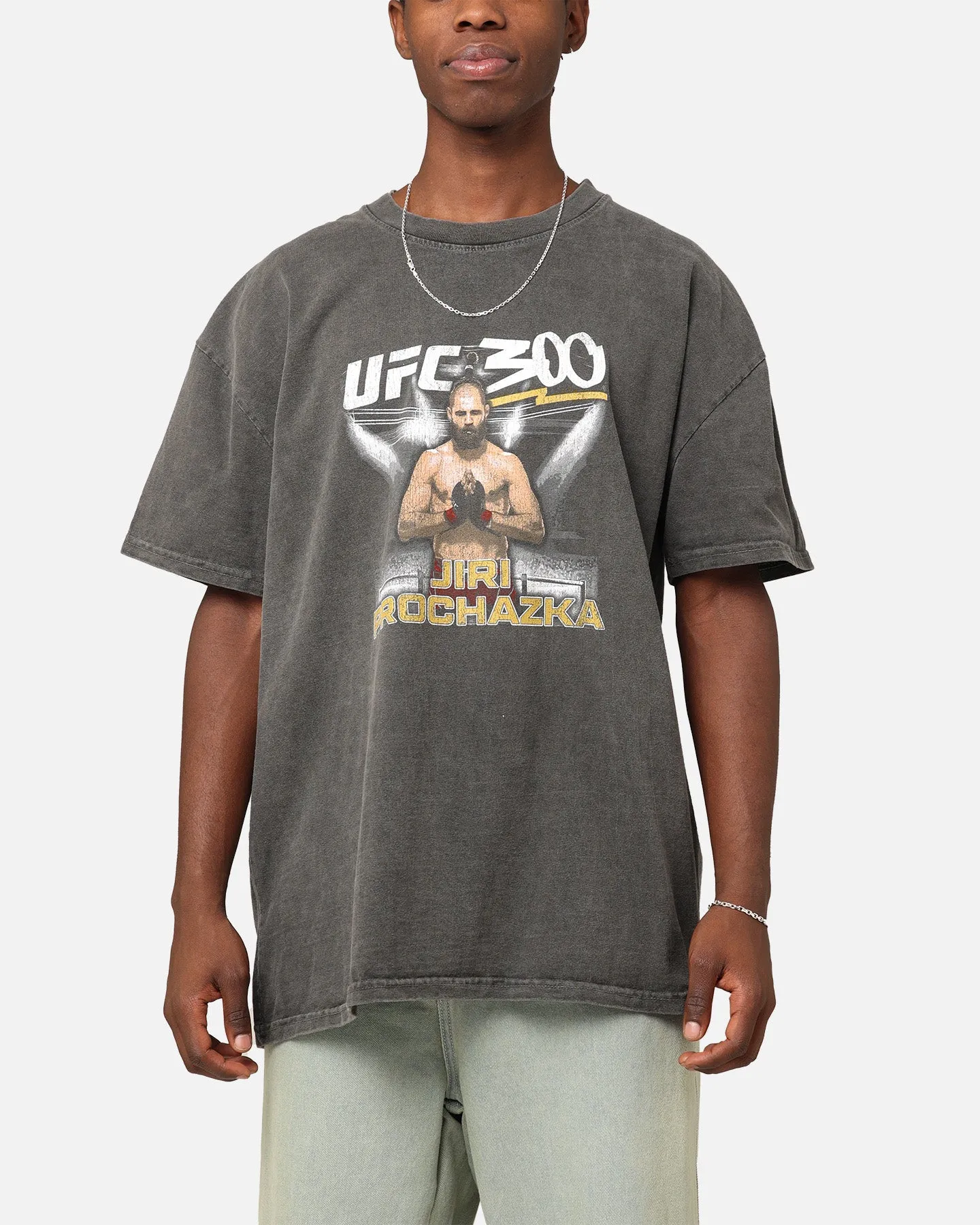 UFC By Culture Kings Jiří Procházka 300 Heavyweight T-Shirt Black Wash