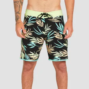 Volcom Bleeding Leaf Mod 18" Boardshorts Black