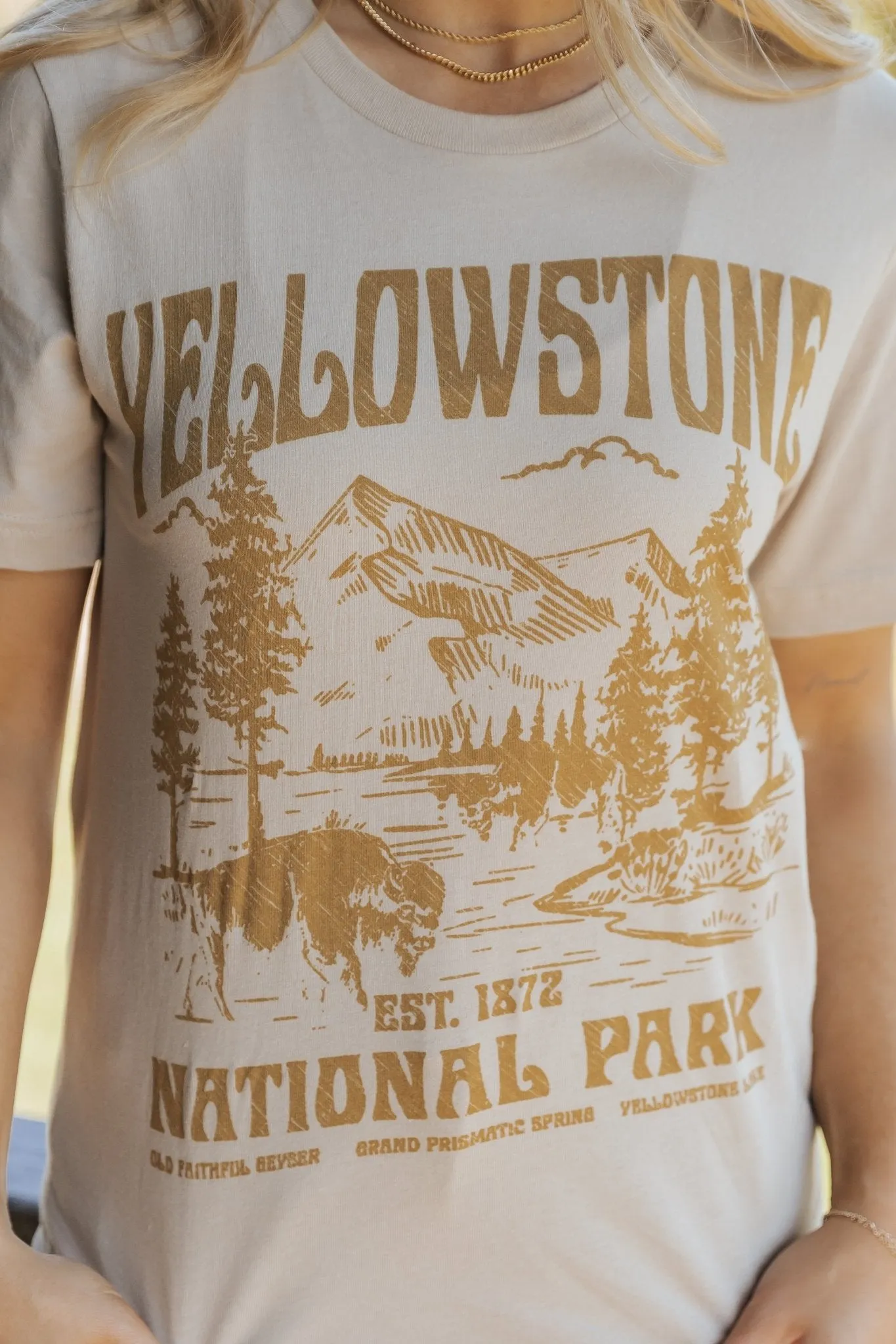 Yellowstone National Park Graphic T-Shirt - FINAL SALE