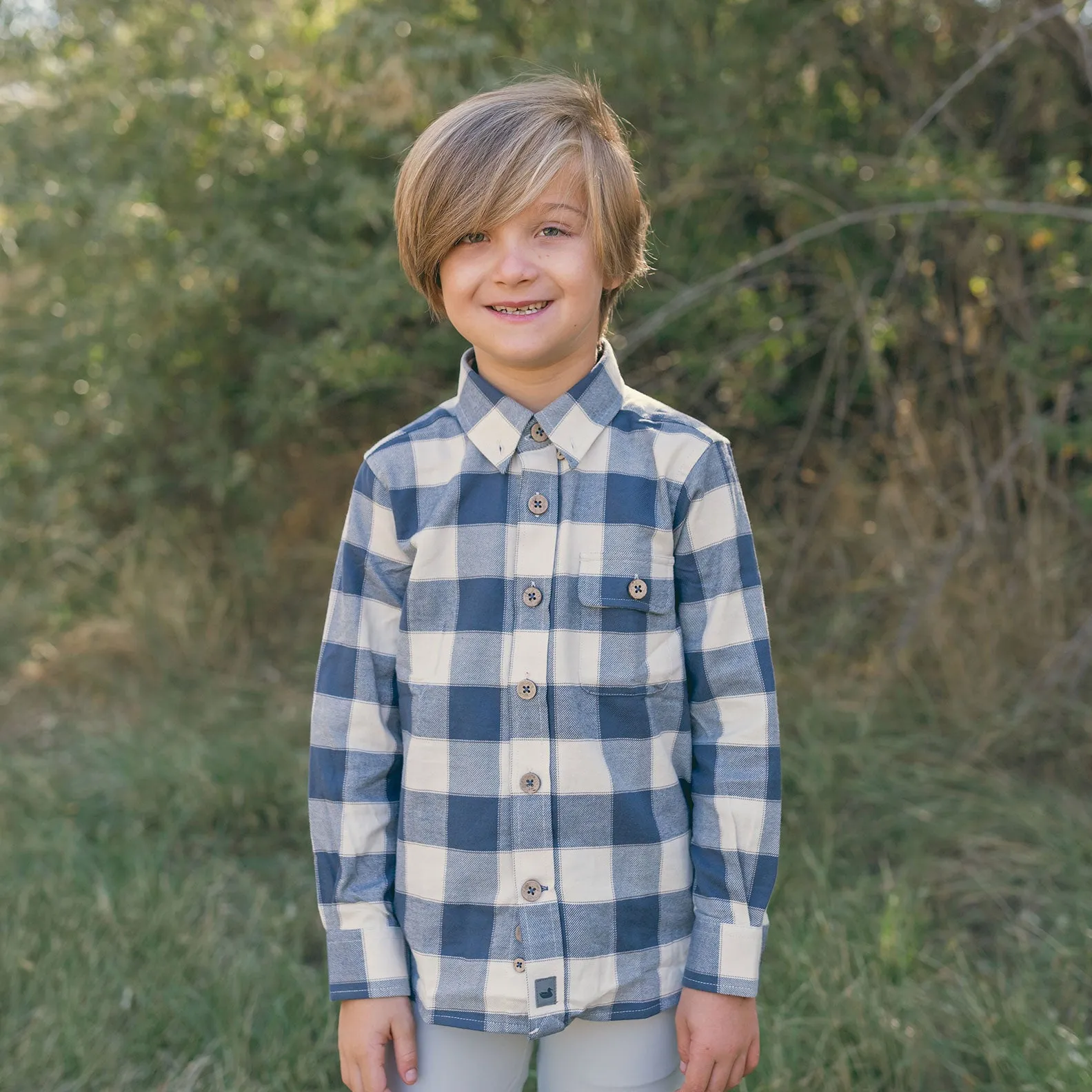 Youth Fayetteville Gingham Flannel